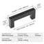 3" Center Bar Pull Multipack