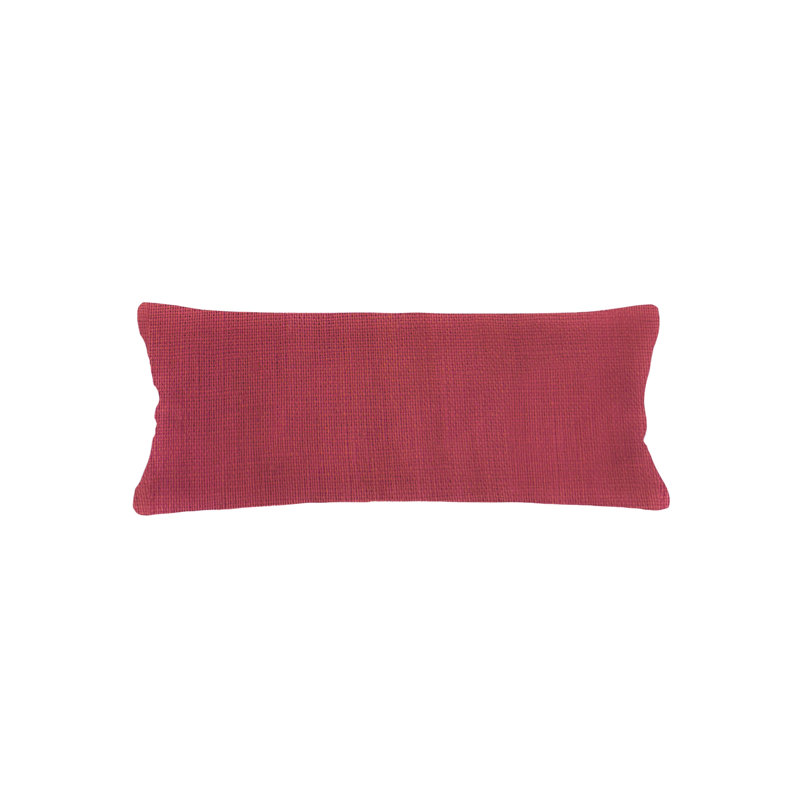 Linen Rectangle Pillow Cover, Red