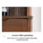 Nordic Oak Multifunctional Kitchen Food Cabinet