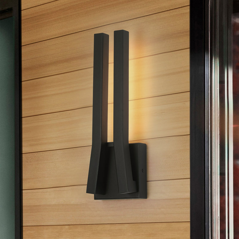 Modern Minimalist LED Outdoor Wall Sconce Light Waterproof