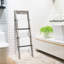 Wall-Leaning Blanket/Towel Ladder Rack
