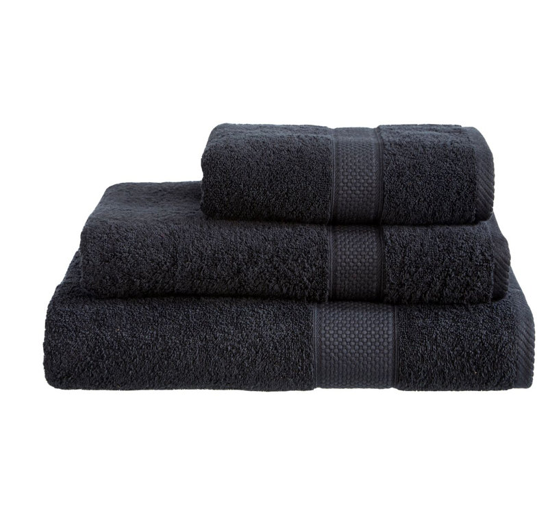 Arelious Turkish Cotton Midweight Mulit-Size Set, Black