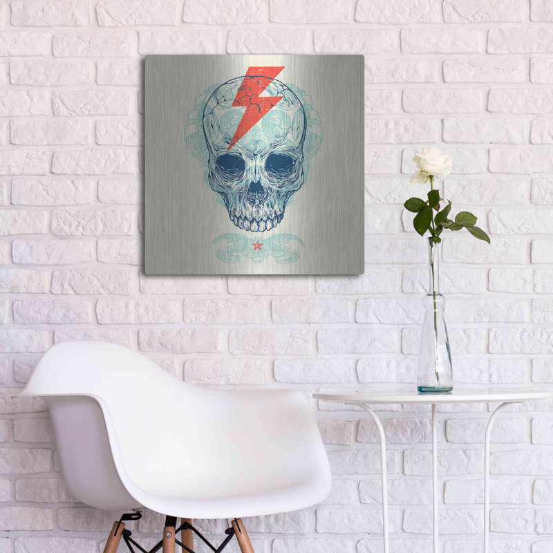 «Skull Bolt» par Rachel Caldwell, H 24 po x l 24 po