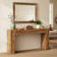160cm Solid Wood Console Table-1959417727