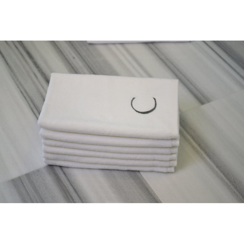 Bohanon Monogram Turkish Cotton Hand Towel, C