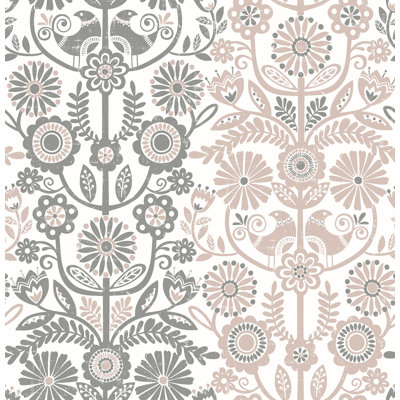 Lovebirds Botanical Roll