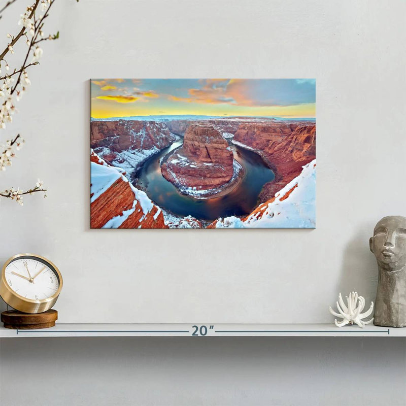 Alvord Horseshoe Bend River, 8" H x 12" W