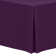Ultimate Textile Fitted Polyester Tablecloth Rectangular Tables