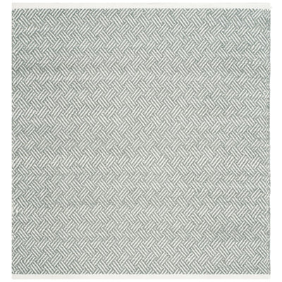 Bryent Flat Weave Cotton Geometric Rug