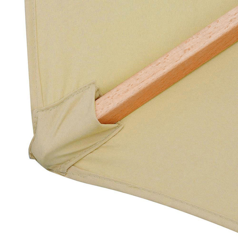 Parasol de marché 13 pi Gliese, Beige