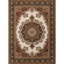 Tapis de couloir traditionnel en polypropylène multi-médaillons, 2 pi 7 po X 9 10 po. Coffre de luxe classique