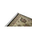 Hand-Knotted High-Quality Black and Cream Area Rug
