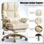 Grand et grand fauteuil de bureau, chaises de bureau de direction robustes avec support lombaire réglable et repose-pieds-726203853