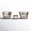 2 - Person Patio Conversation Sets with Cushions