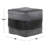Cobbler Canvas Pouf in Leather-802657265