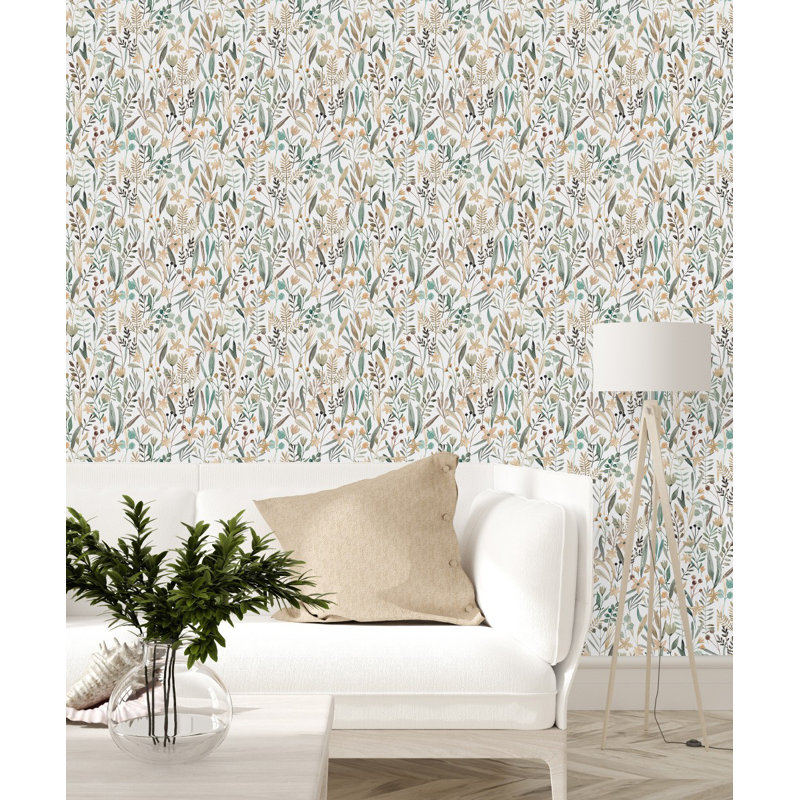 Carreau de papier peint l 25 po, L 2,09 pi x L 18,75 pi