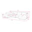 Canapé modulaire 2 pièces Emorie-538277265