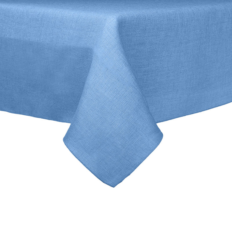 Ultimate Textile Square Tablecloth, 1, 54" x 54", Light Blue