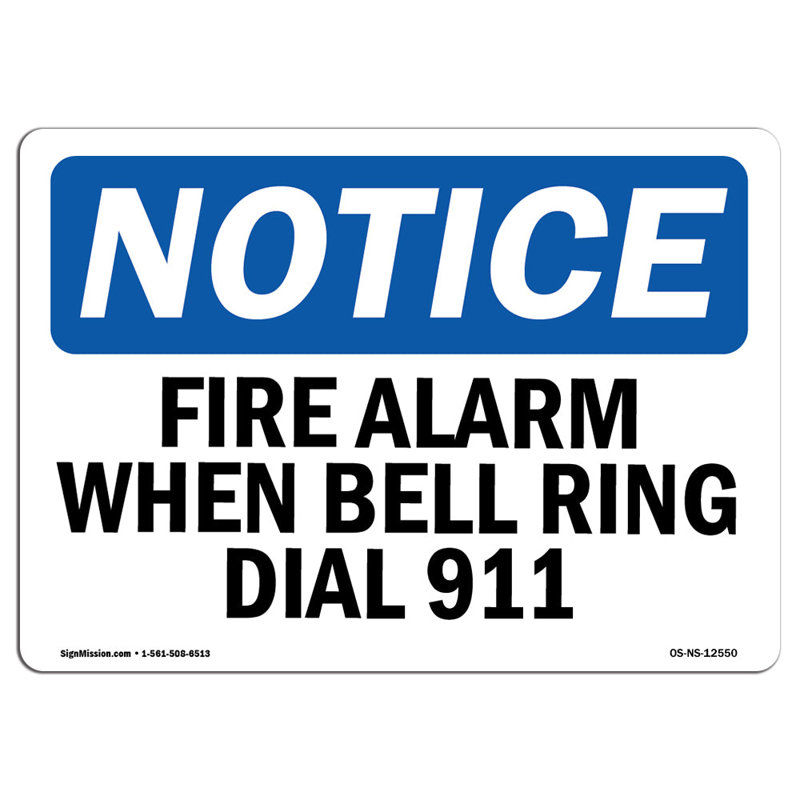 Notice Sign
