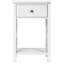 Table de bout avec tablette et table de bout Herlef-756737305