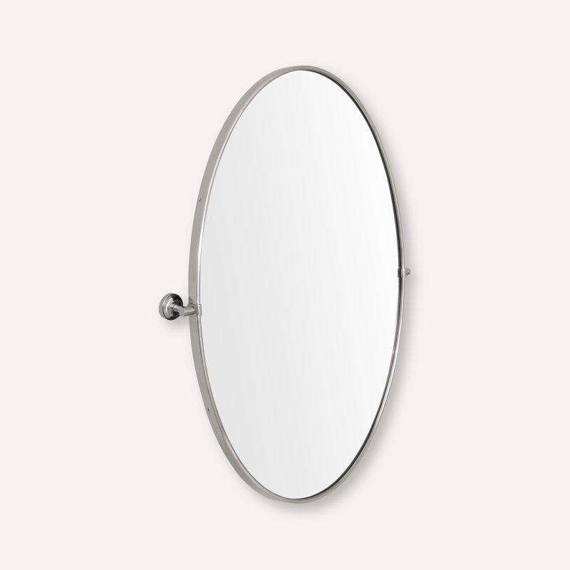 Craft Series Pivot Metal Mirrors, Polished Stainless Steel