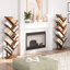 116Cm H x 34Cm W Geometric Bookcase-13806188