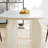 Oval Solid Wood Sintered Stone Dining Table-1104343009