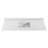 60" Quartz Single Bathroom Vanity Top with Sink（No Cabinet)