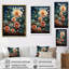 Cactus bleu sarcelle crépuscule - imprimé-708894928-708895015