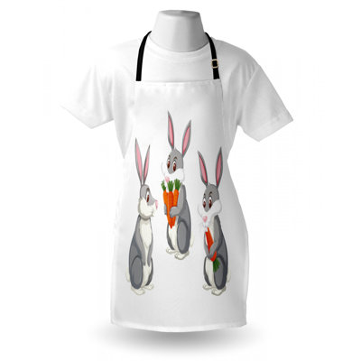 Tablier de lapin de pâques