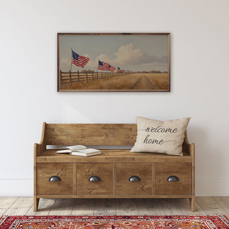 Drapeaux sur la clôture, H 20 po x l 40 po
