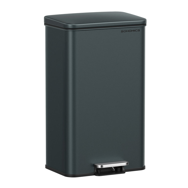 Ashaan Metal Step On Kitchen Trash Can - 40L
