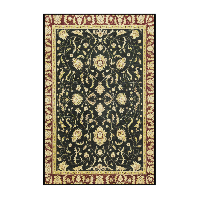 Tapis abstrait moderne 2975, Tapis de couloir 2 pi x 5 pi