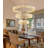 Large Dimmable Chandelier Led Crystal Rings-1032219201-1011671013
