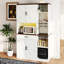 Buffet 71 "avec garde-manger et armoire de cuisine 71" Farmhouse Kitchen Buffet