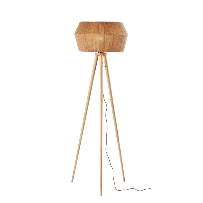 Lampe trépied 61 po Isona, Naturel