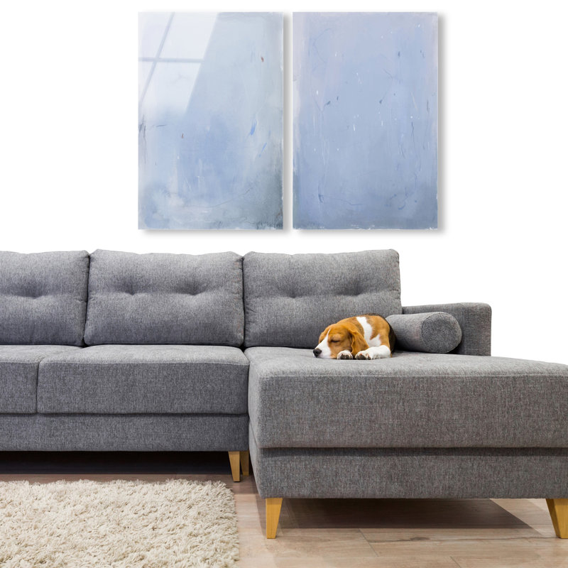 Calm Waters High-Gloss Frameless Acrylic Glass Wall Art Abstract Print by Oliver Gal, Ready to Hang, 10 x 15, 16"H x 24"W