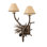 Lone Steel Armed Sconce
