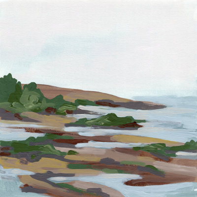 Forest Shore I by June Erica Vess - Wrapped Canvas Painting