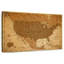 Carte des États-Unis personnalisée avec punaise antique-144179216-144135954