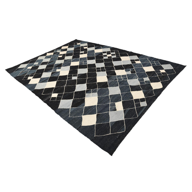 Tapis bleu marine Noe