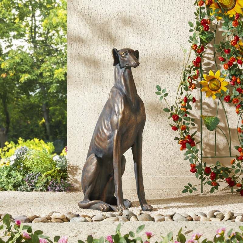 Statue de jardin Elgotra, H 30,25 po x l 9 po x P 15,25 po