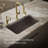 Cairn 33-1/2" x 18-5/16" x 9-1/2" Under-Mount Single-Bowl Kitchen Sink with Basin Rack-16968122