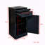 Armoire à vin modulaire pour 28 bouteilles en noir