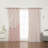 Jenifer Tulle Overlay Star Cutout Solid Room-Darkening Grommet Curtain Panels-113279314-74714616
