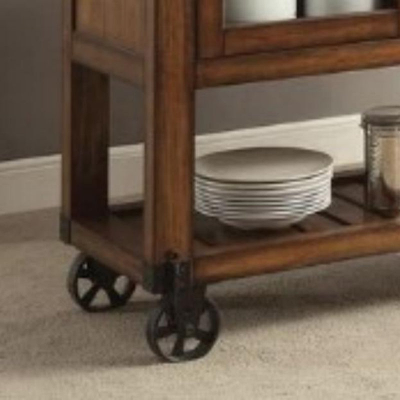 Modern Minimalist Mobile Kitchen Island