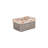 Wicker Storage Basket with Garden Rose Lining-15132856