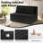 Boneless Folding Sofa Bed, Convertible Sleeper Chair with Pillow, Loveseat Fold Out Chair Bed, Memory Foam Floor Couch Mattress, Foldable Futon Couch Lounge for Living Room (Corduroy)-104722784-104722787