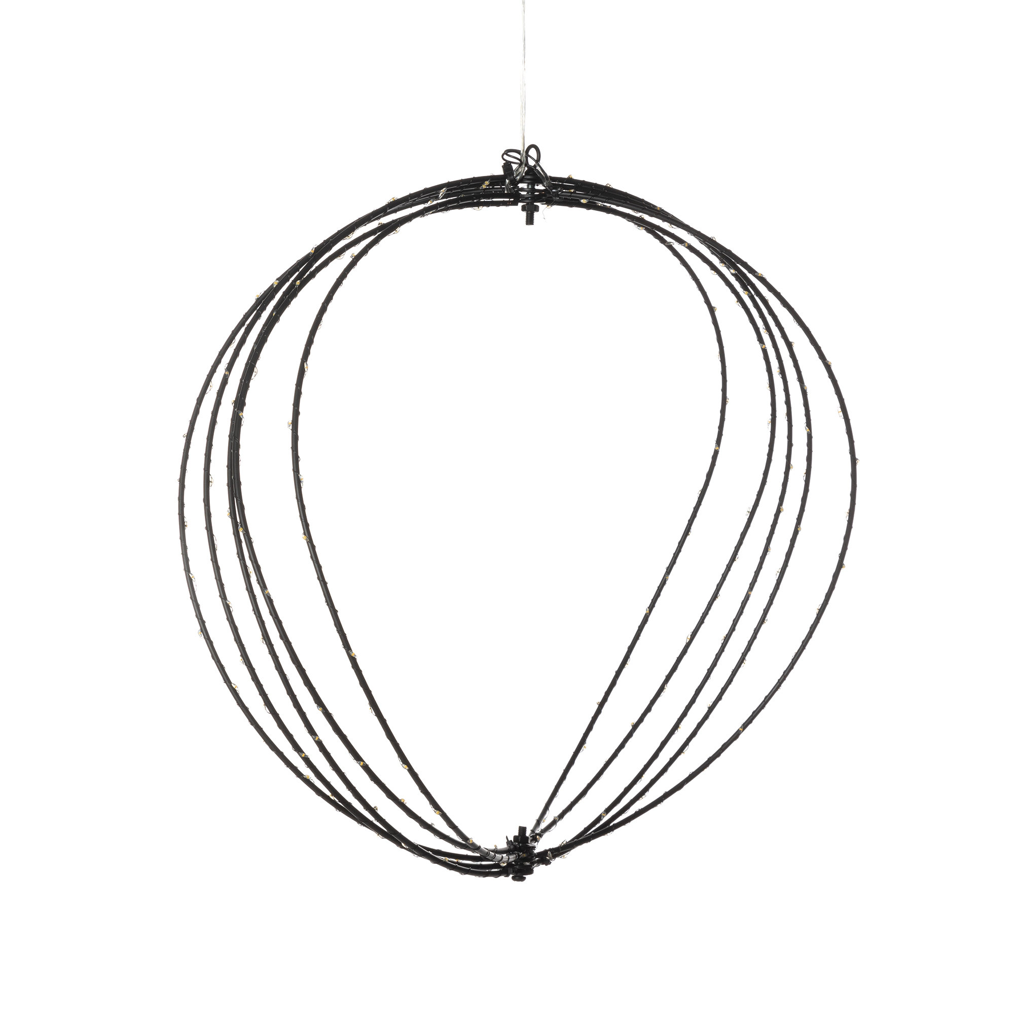 Lantern, 15.75", Black