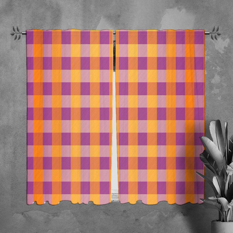 Paire de rideaux obscurcissant en polyester Stepahanie, L 20 po x L 61 po